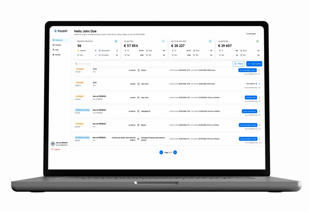 Kissbill_dashboard